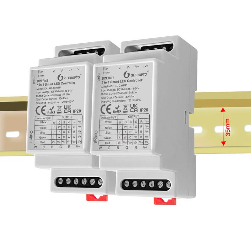 контролер модул за din шина