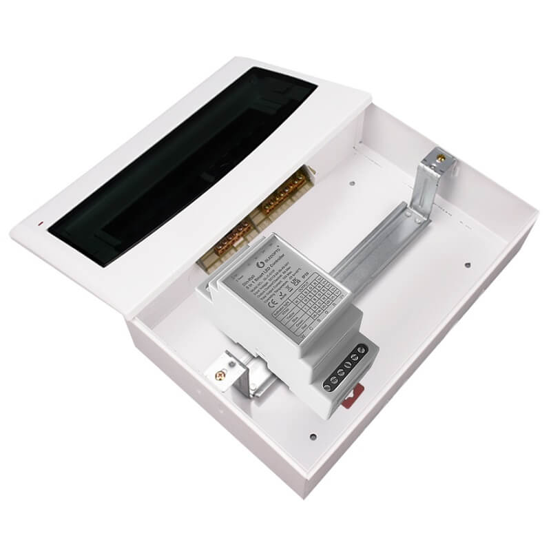 монтаж на контролер в дин шина