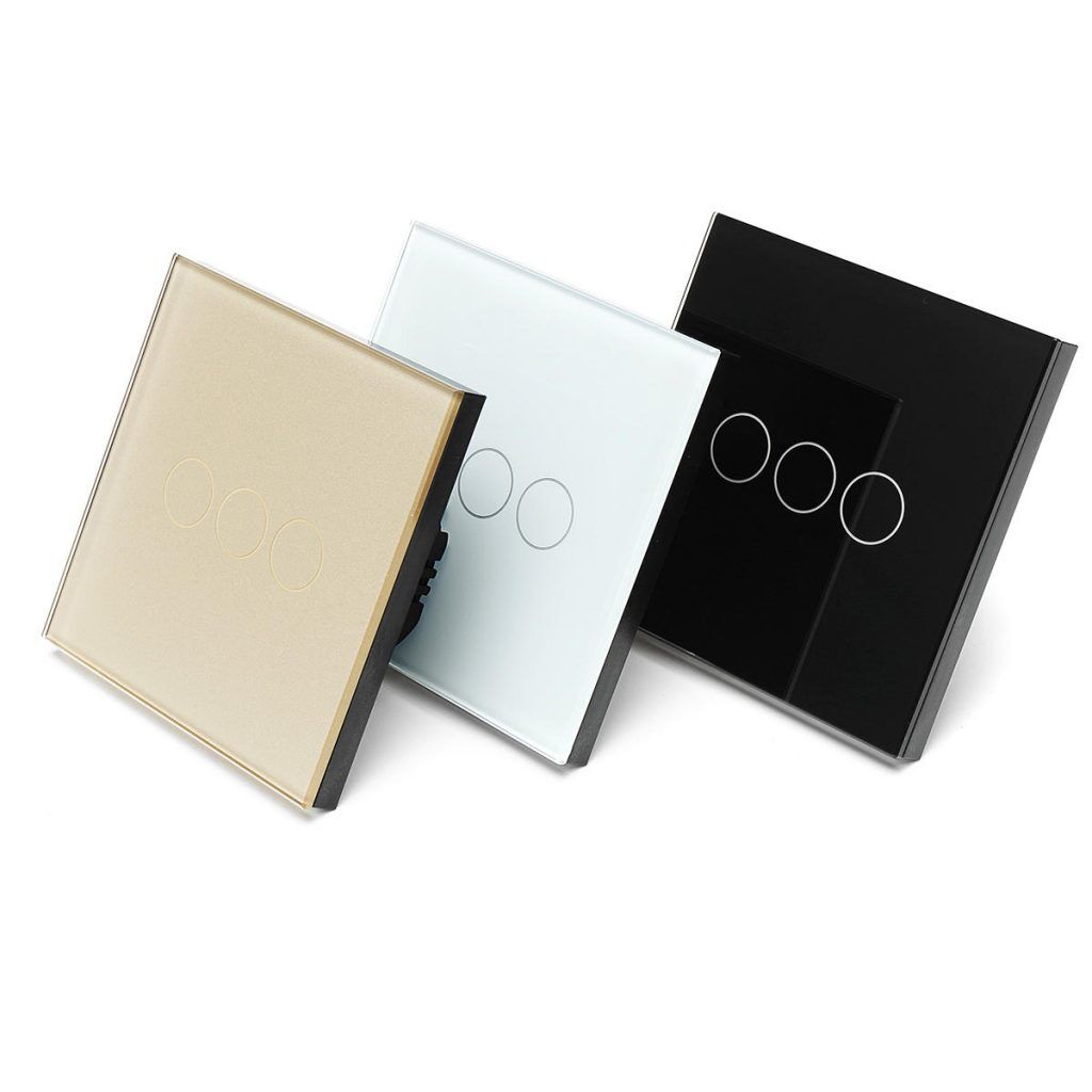 сензорен ключ три бутона три цвята