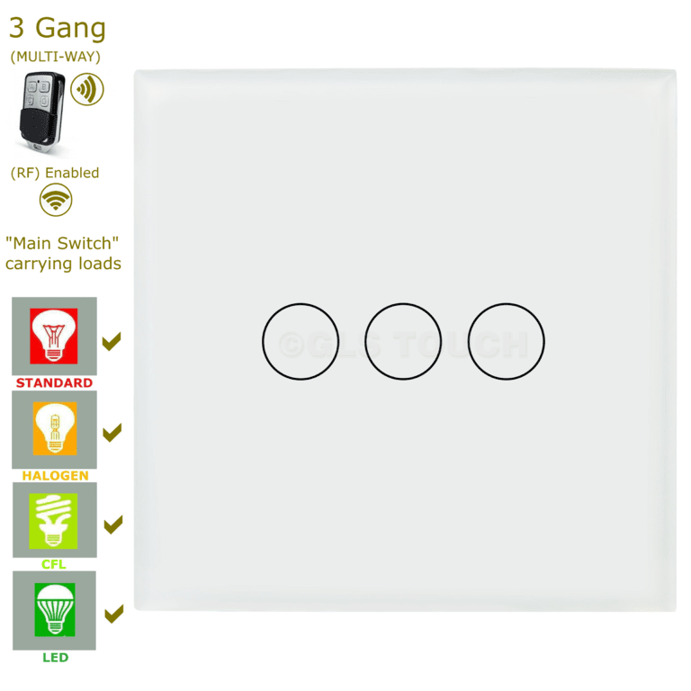 сензорен ключ с дистанционно три бутона