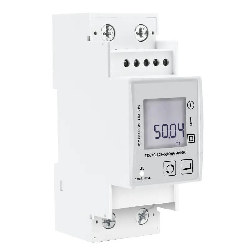 двупосочен електромер отдясно