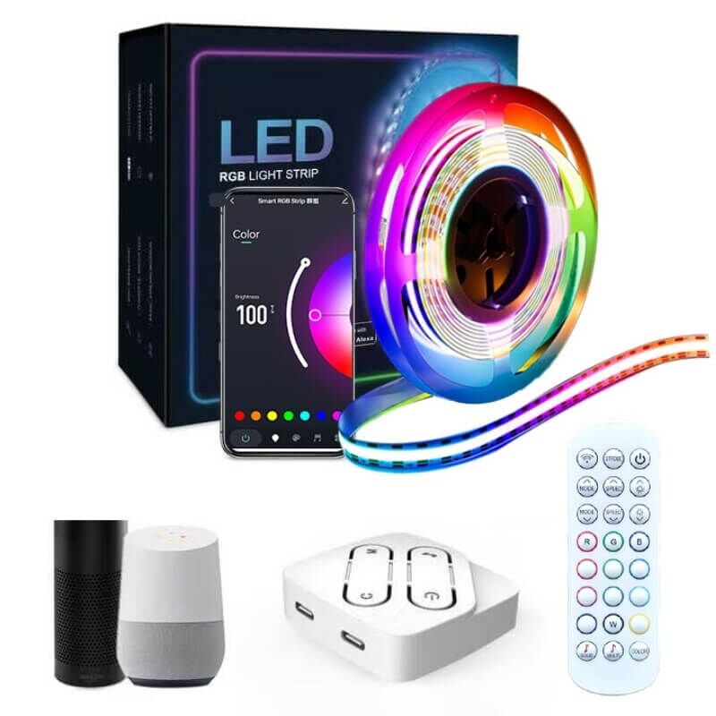 Wifi RGB Cob лента 5 метра