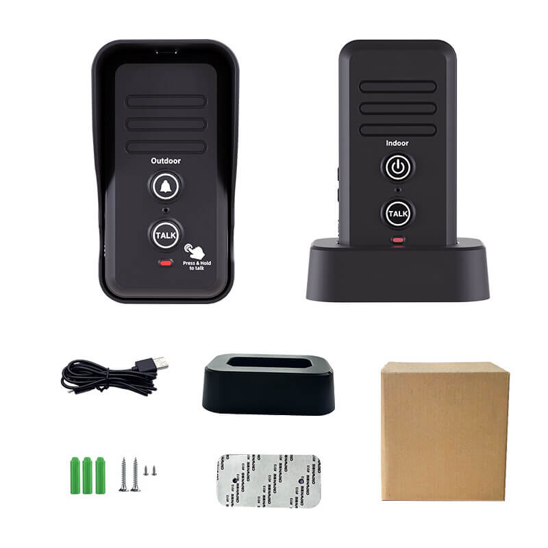 комплект домофон съдържание на опаковката