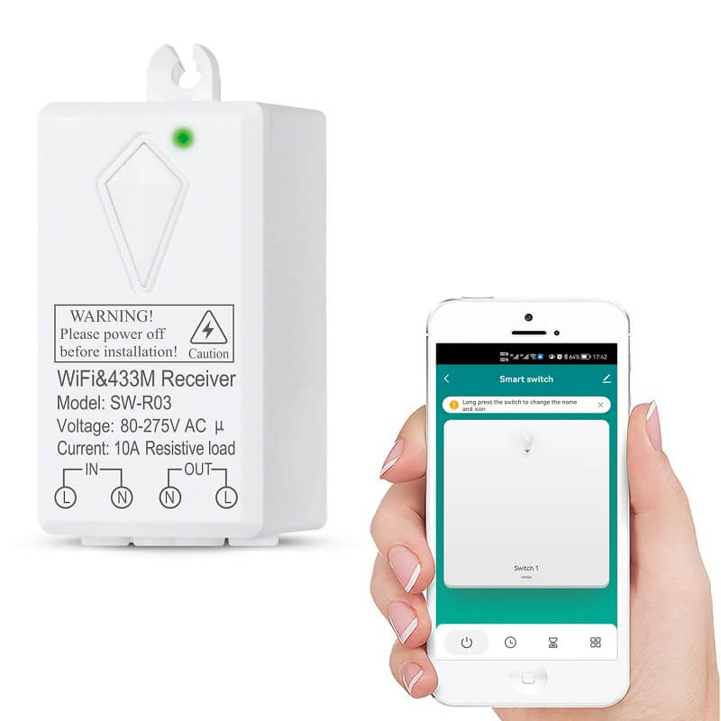 WiFi реле контролер за осветление