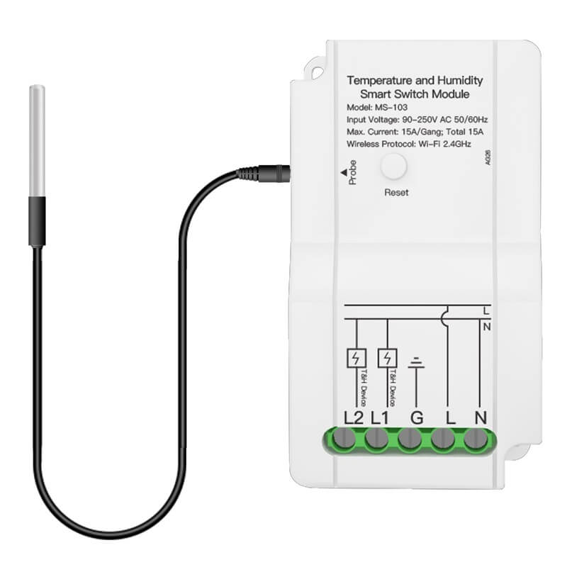 реле със сензор за температура