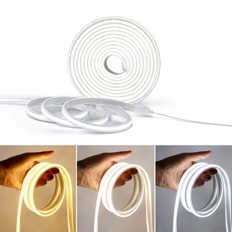 220V COB лента водоустойчива ip67