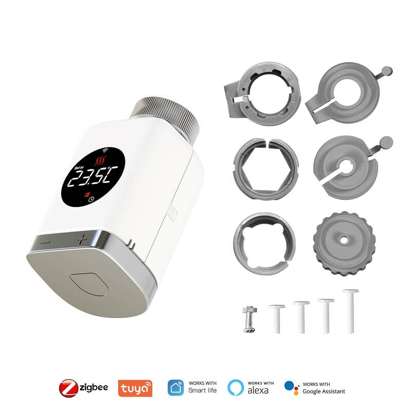 съставни части на комплект термогла за радиатор