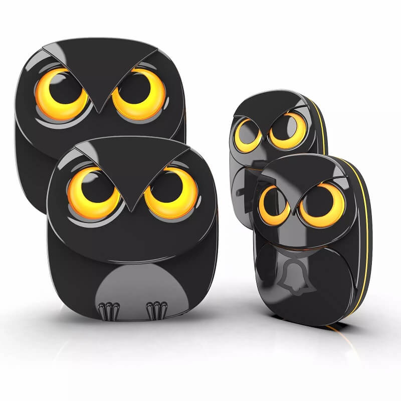 два бутона за входна врата и два приемника на звънене