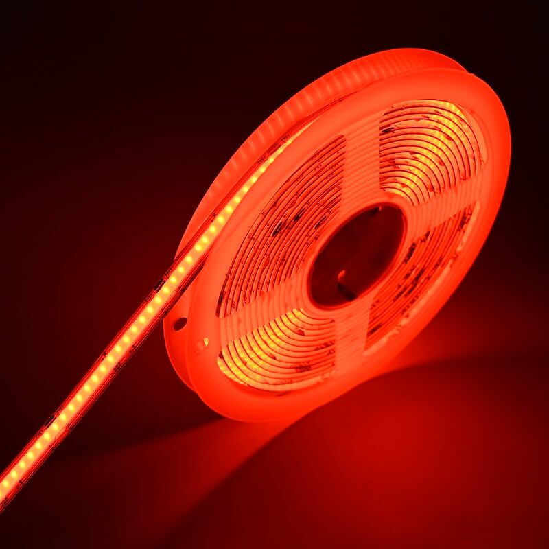 червен RGB COB LED