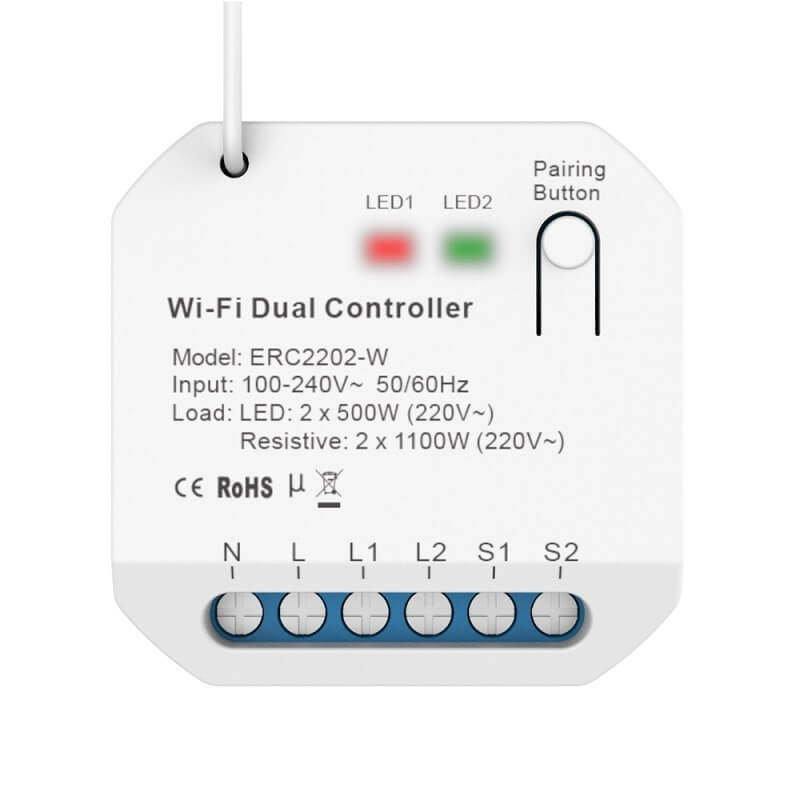 Двоен контролер WiFi RF за кинетичен ключ