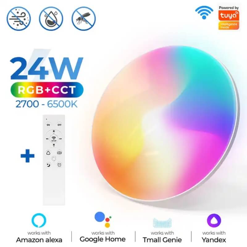 24W LED Плафон с WiFi