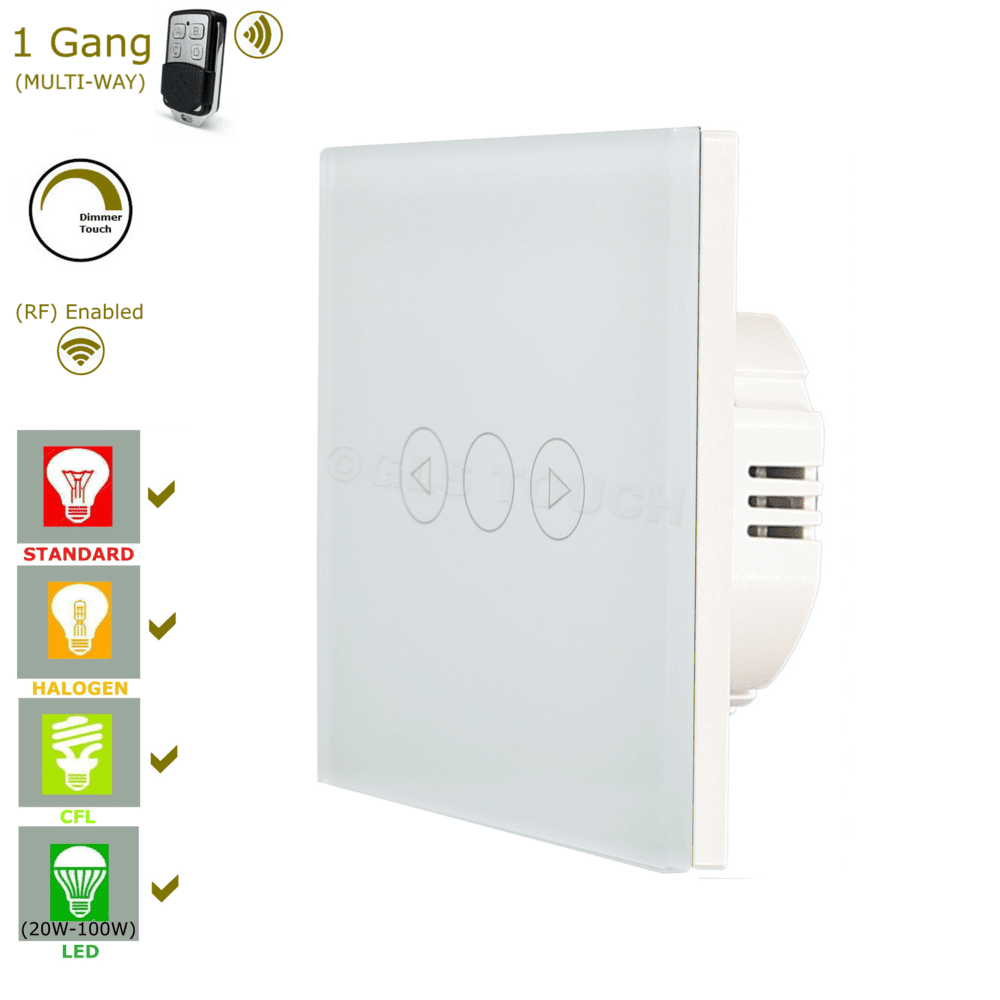 димируем ключ с дистанционно бял