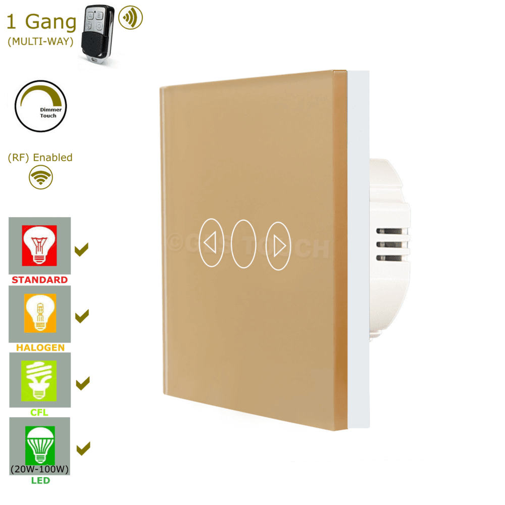 димируем ключ с дистанционно златист