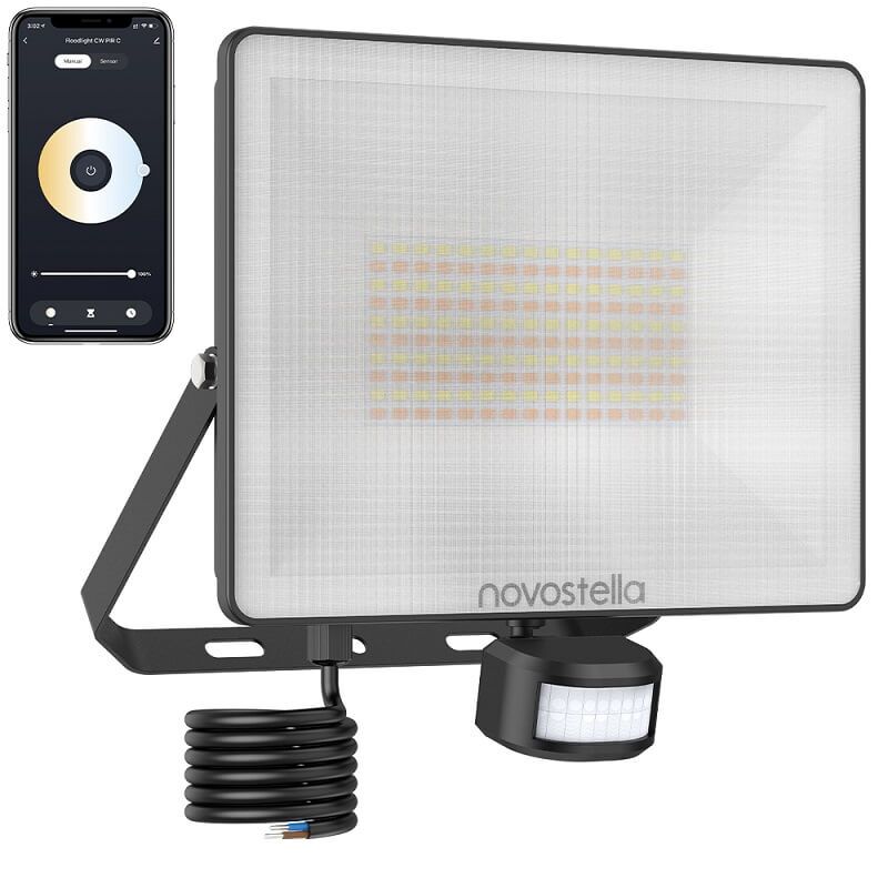 60W LED прожектор със сензор за движение WiFI