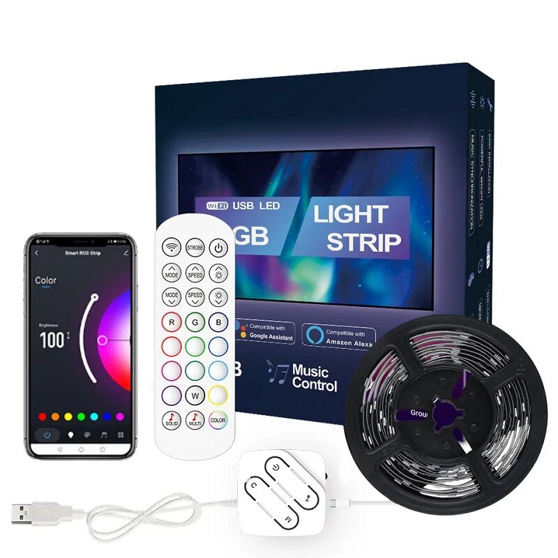 USB LED лента за телевизори и монитори