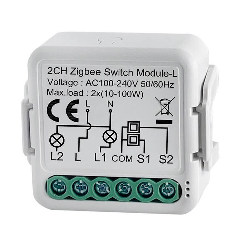 zigbee двойно реле без нула
