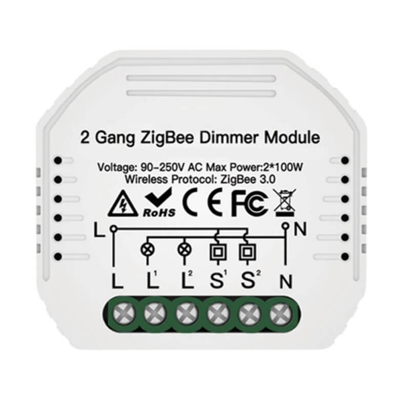 zigbee димер модул двоен