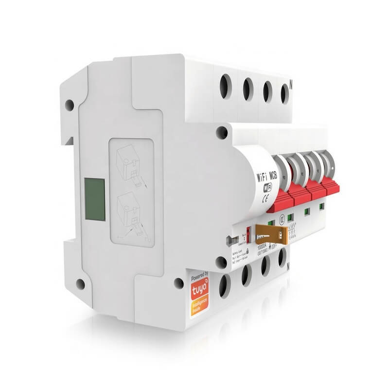 трифазен автоматичен прекъсвач с wifi отстрани