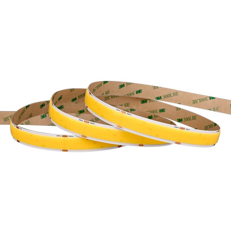 широка триредова COB LED Лента