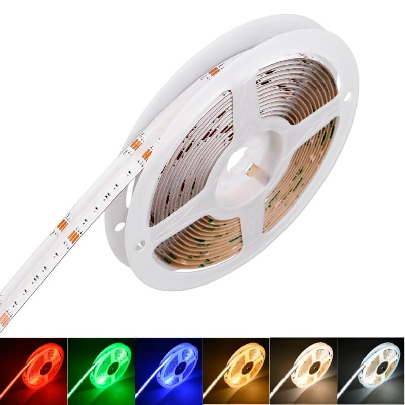 24V rgbcct cob led лента