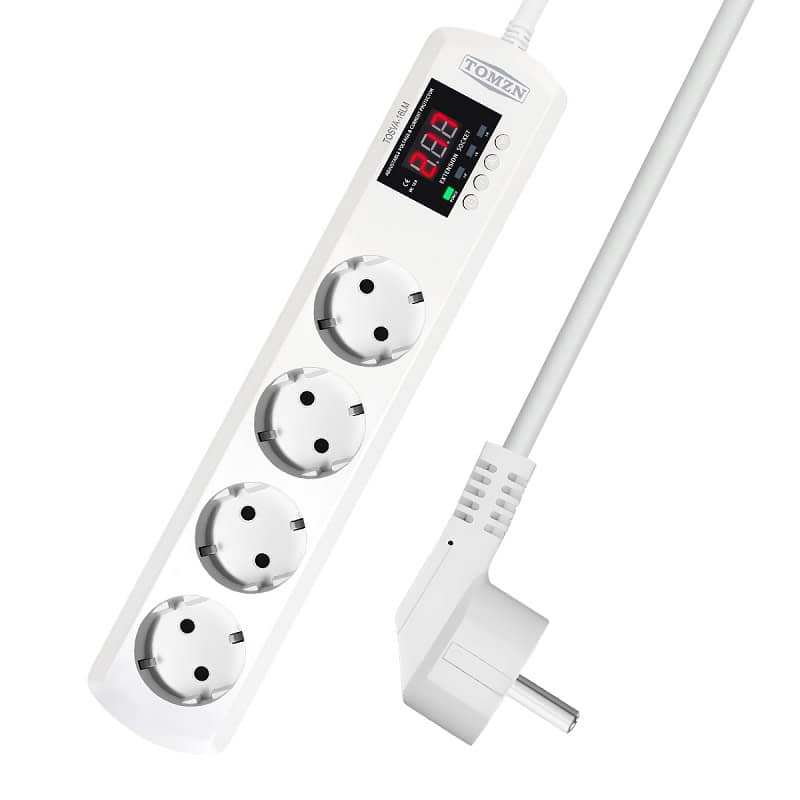 разклонител с USB и защита