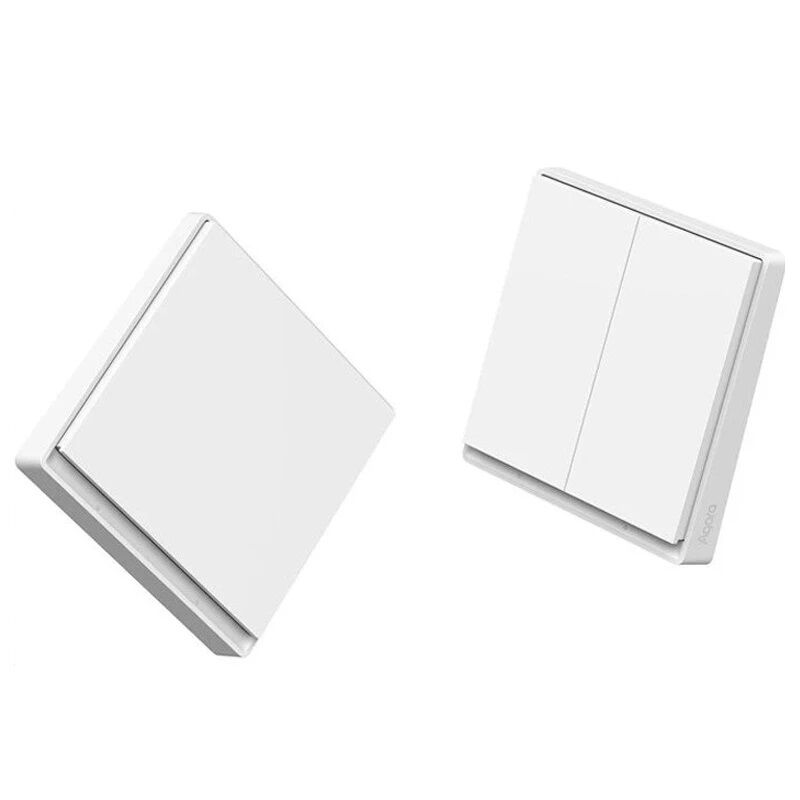 aqara e1 безжични ключове единичен и двоен