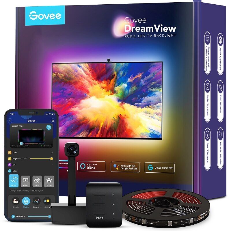 govee dreamview t1 комплект лента за телевизор
