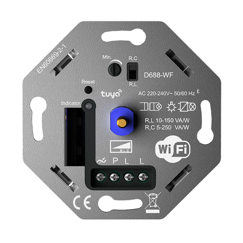 WiFI интелигентен модул за димиране без нула отпред