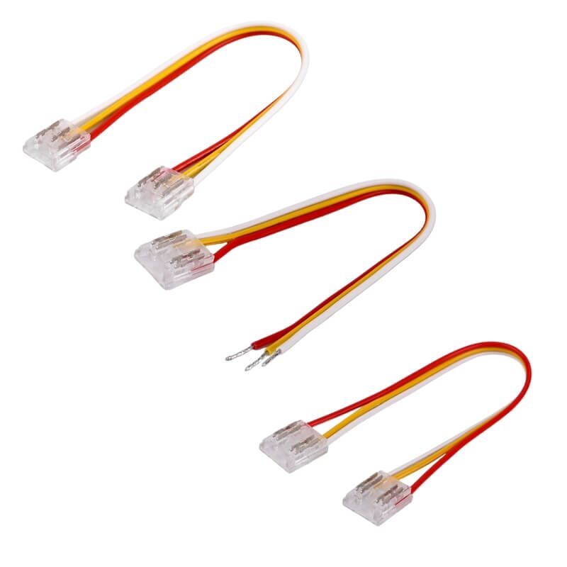 3 пинови свързващи конектори за лед лента cct