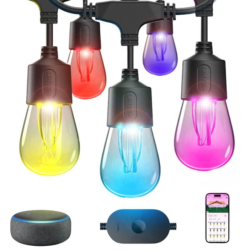 смарт RGB лед светеща гирлянда