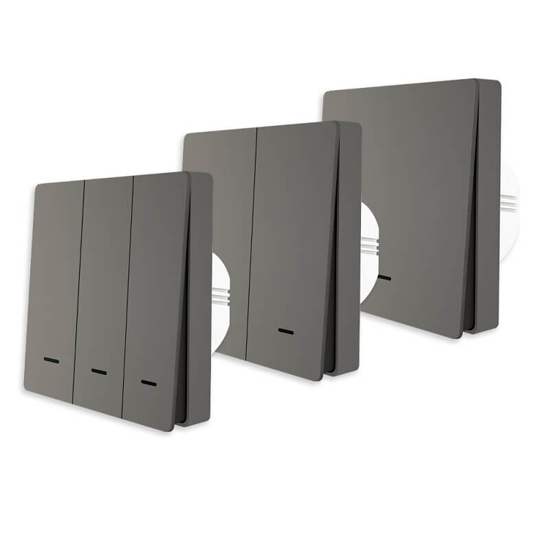 zigbee ключове за осветление в цвят графит