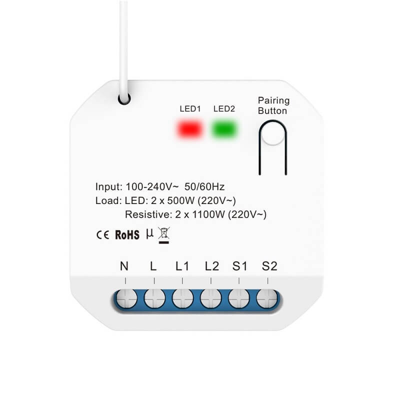 двойно реле сух контакт