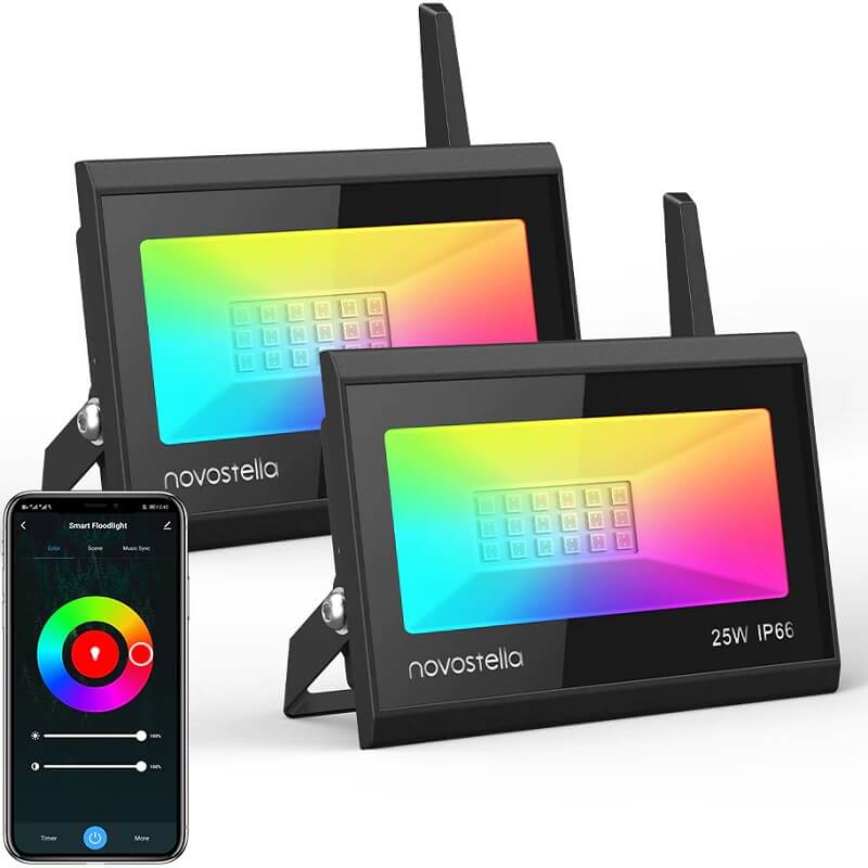 интелигентен прожектор с wifi свързаност