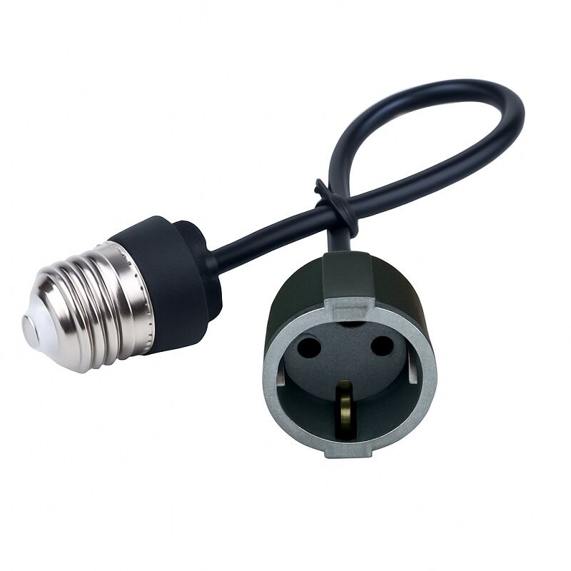 фасунга е27 с накрайник контакт