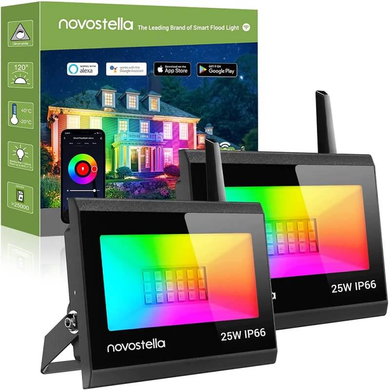 WiFi RGB LED прожектор 25W