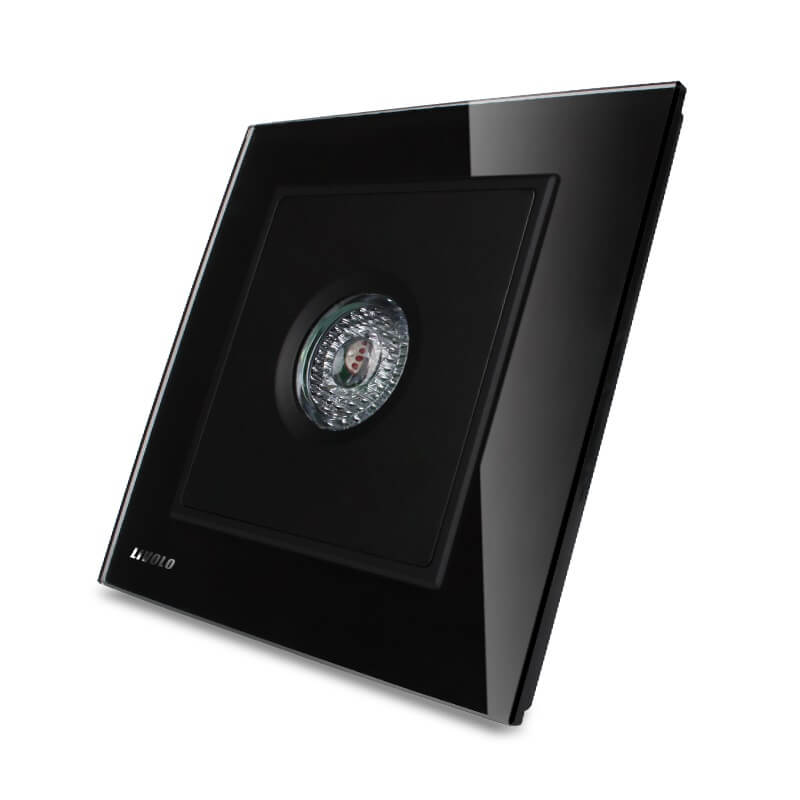 сензорен ключ движение и звук черен