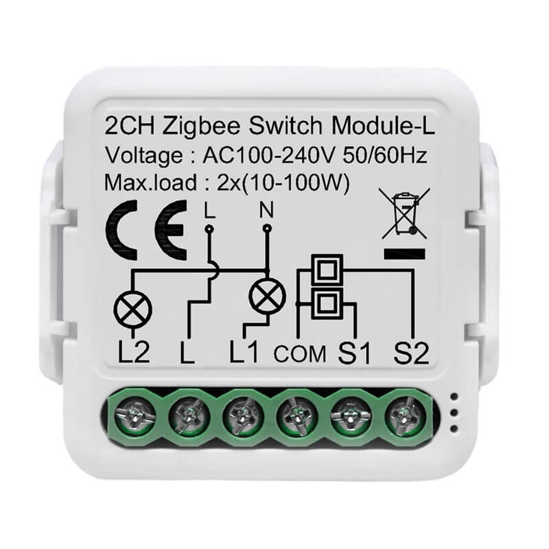двоен zigbee модул без нулев проводник