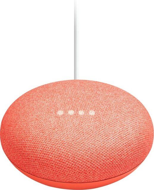 google home mini coral