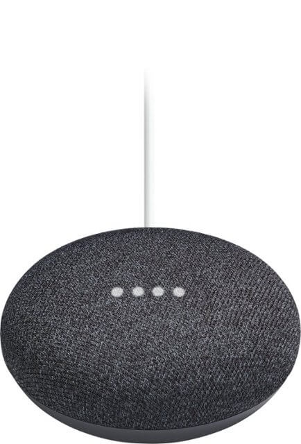google home mini charcoal