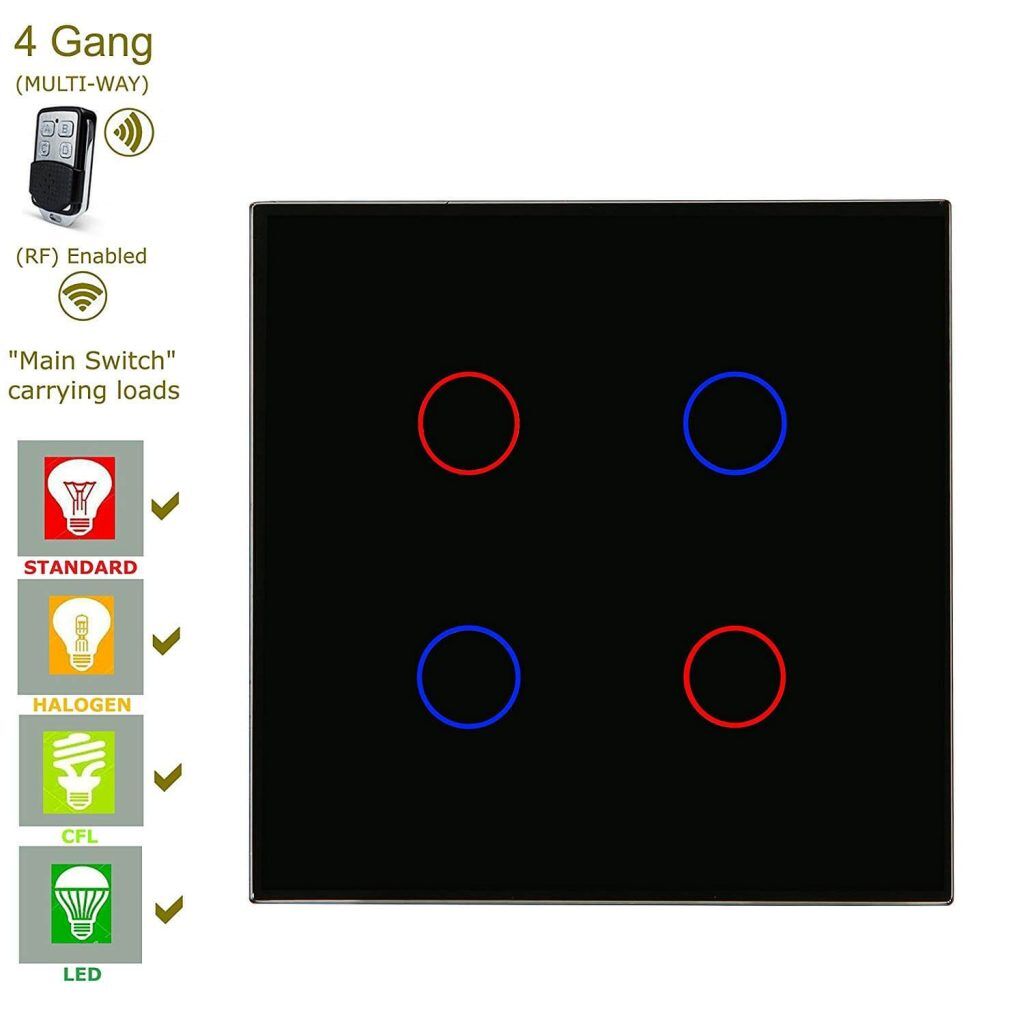 дистанционно управление на осветлението тъч ключ