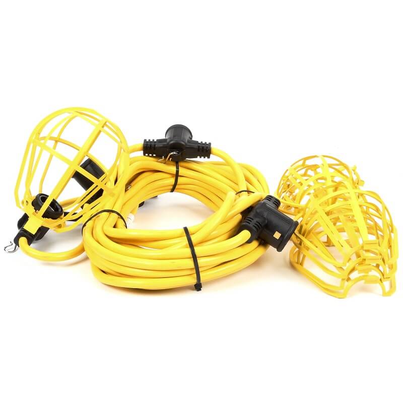 светлинна работна верига с фасунги