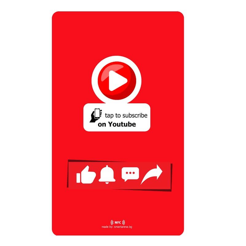 youtube Nfc карта за абониране на английски език
