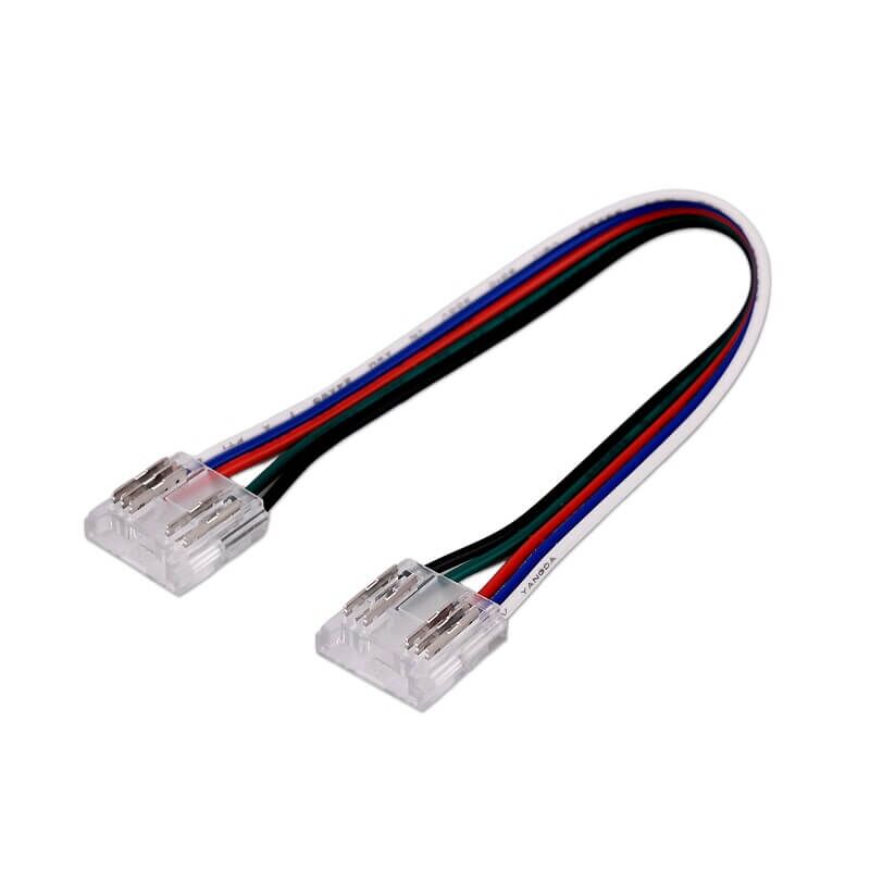 rgbw лента към лента конектор за cob лента 12мм