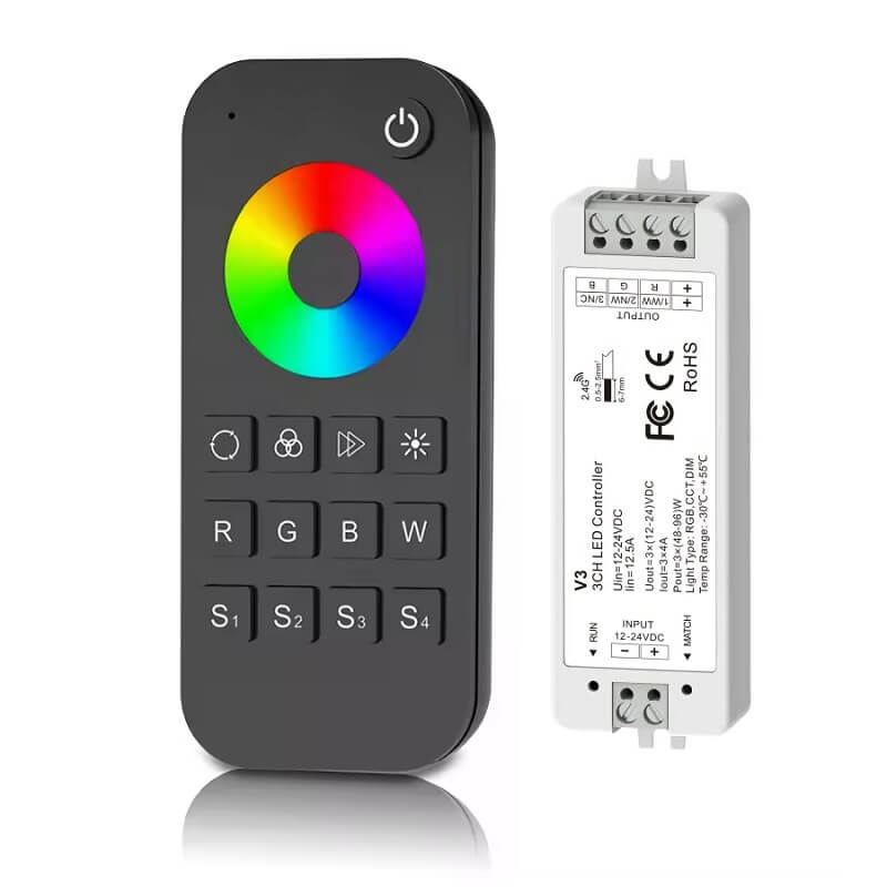 RGB дистанционно и RGB контролер LED лента