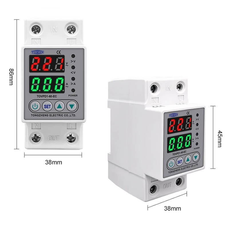 размери на напреженова защита