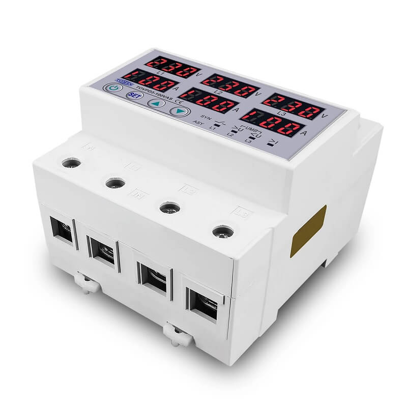 трифазно реле за високо и ниско напрежение 100 ампера