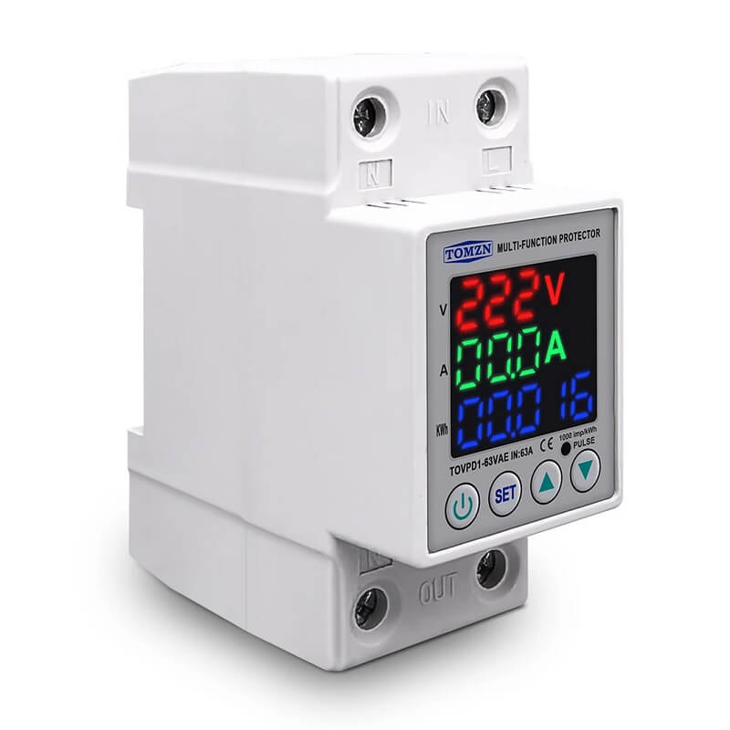 защита от високо напрежение и електромер