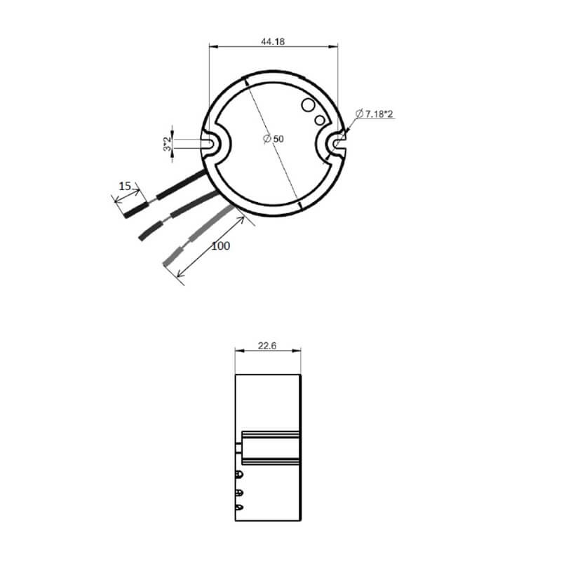 размери на контролера на кинтетичния ключ