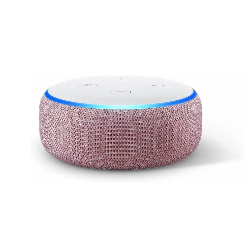 amazon alexa echo dot 3 pink