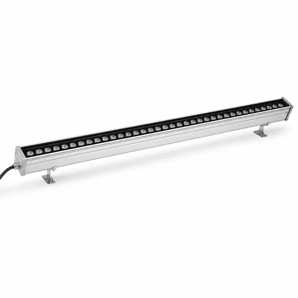 прожектор линеен wall washer бяло зелено и червено